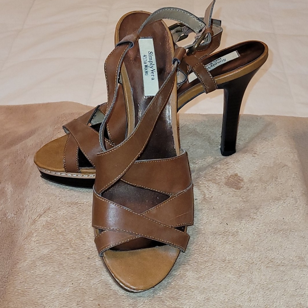 Vera Wang heeled sandals